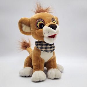 VINTAGE Goffa Unoffical Disney LION KING‎ SIMBA 11" Stuffed Animal Plush Rare